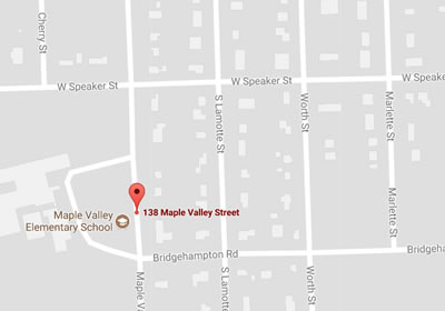 Google map Maple Valley School
